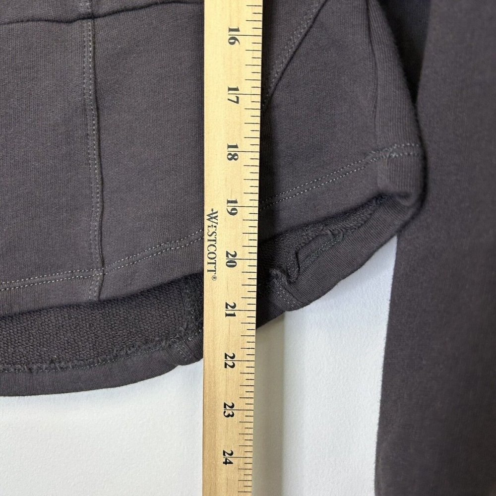 Anthropologie Maeve Puff Sleeve Sweatshirt Womens Size Large Gray - Picture 5 of 10